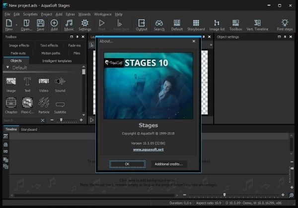 AquaSoft Stages 14.2.09 download the new for windows