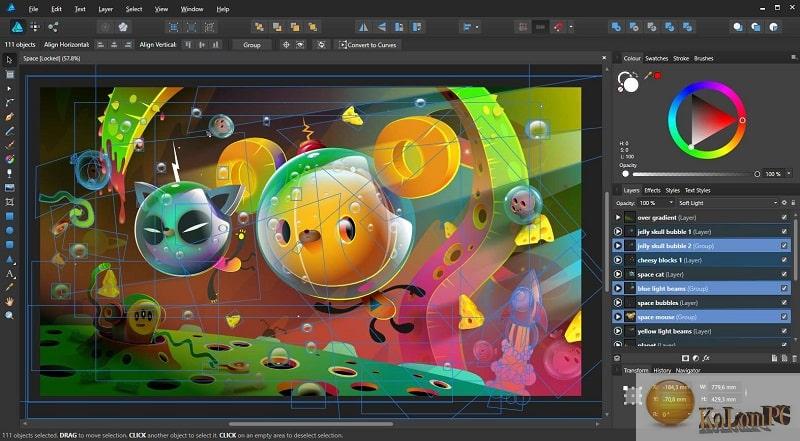 Serif Affinity Designer 1.10.5.1227 – Full review and Free Download
