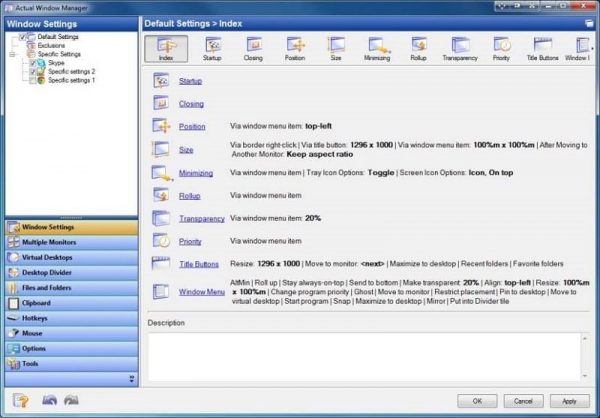 Actual Window Manager 8.15 for iphone instal