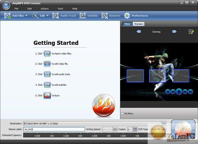 AnyMP4 DVD Creator 7.3.6 instaling