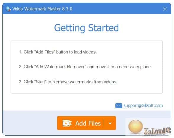 Watermark Master start
