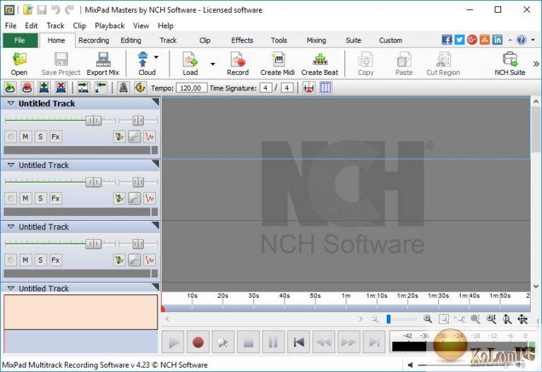 NCH MixPad Masters Edition 10.93 download the new version for android