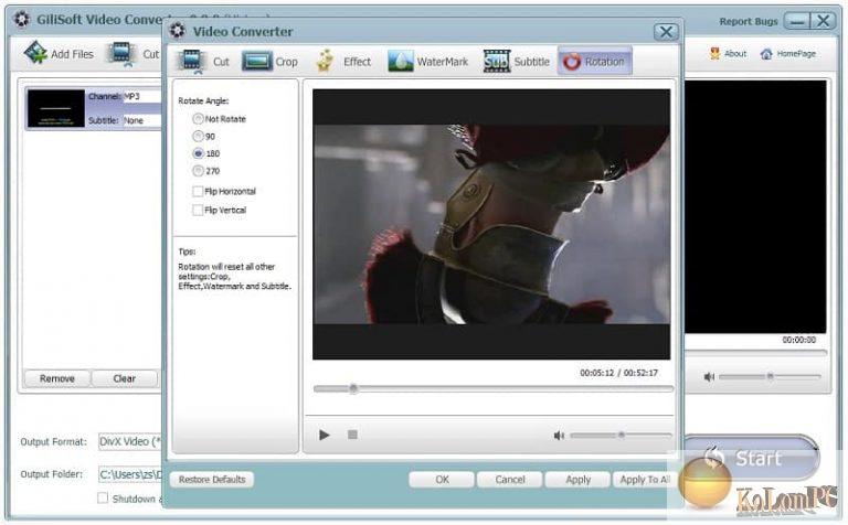 crack gilisoft video editor 8.1.0
