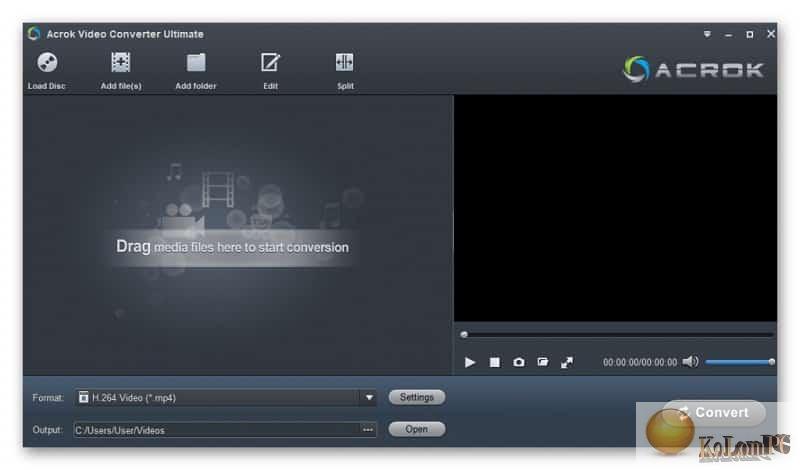 acrok video converter free download