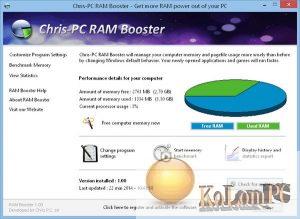 Chris-PC RAM Booster 7.09.25 instal the new