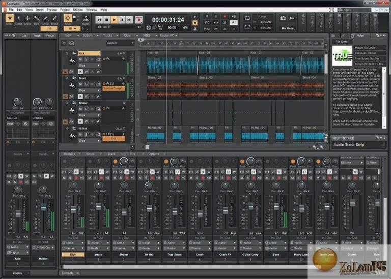 Cakewalk by BandLab 29.09.0.062 instal the new for mac