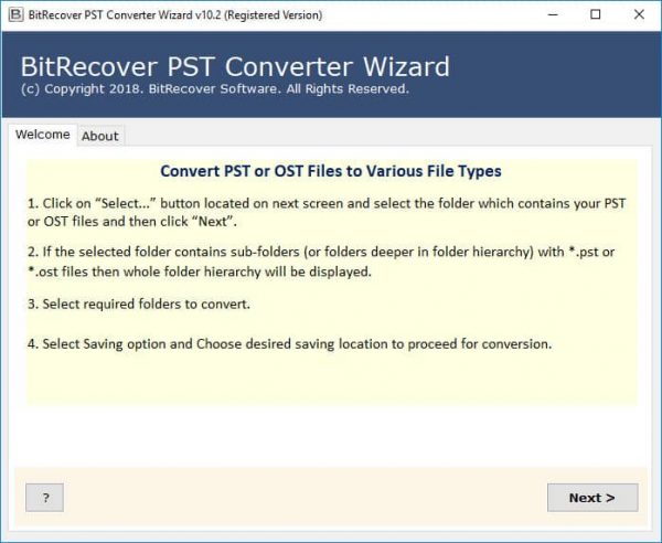 bitrecover ost to pst wizard ddl