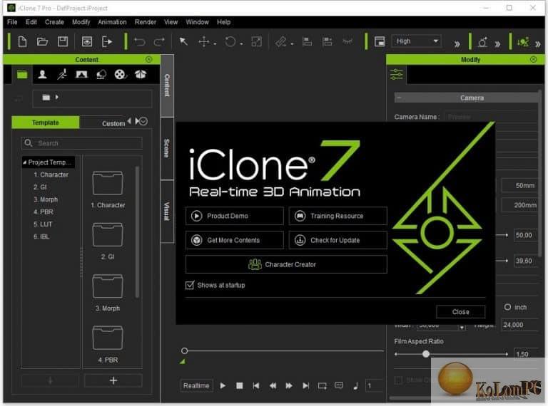 free iclone project files
