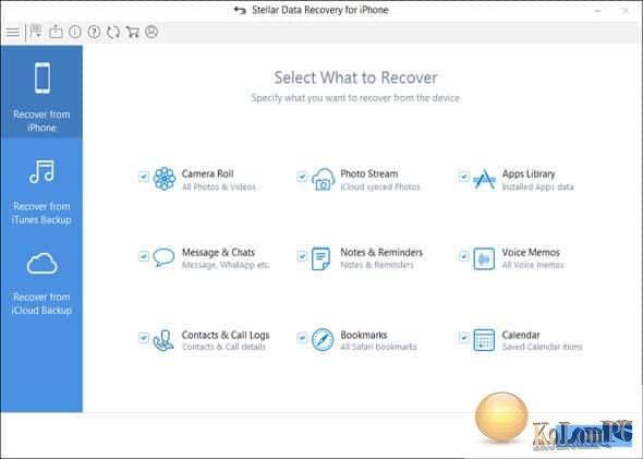 Stellar Data Recovery for iPhone 5