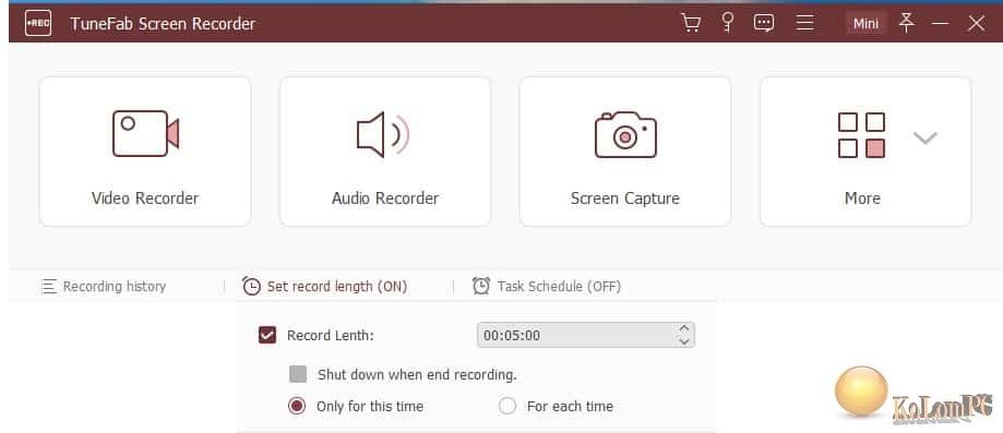 TuneFab Screen Recorder 2