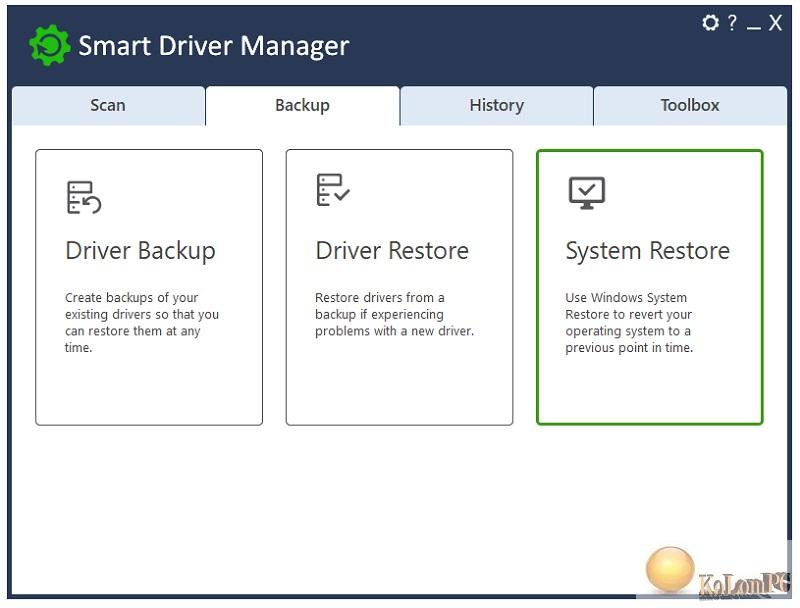 Driver Manager workspace